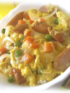 ランチにどうぞ♪超簡単☆洋風玉子丼☆-レシピのメイン写真