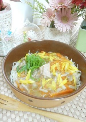 シーチキンdeあったかにゅうめん♪-レシピのメイン写真