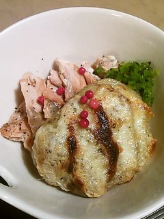 鮭とポテトの焦がしバター醤油丼-レシピのメイン写真