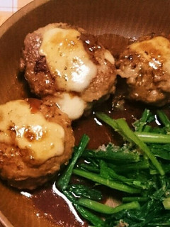 パン粉なし!豚鶏合挽き柔らかハンバーグ♪-レシピのメイン写真