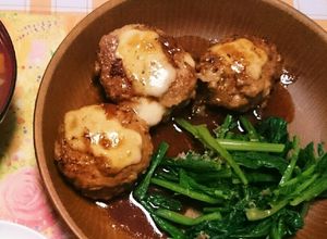 パン粉なし!豚鶏合挽き柔らかハンバーグ♪-レシピのメイン写真
