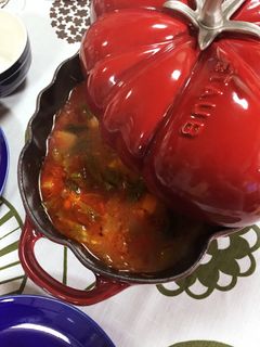 【ストウブ】鶏もも肉のトマト煮込み-レシピのメイン写真