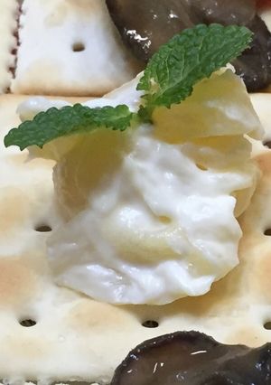 レンジで簡単♪りんごチーズクリーム-レシピのメイン写真