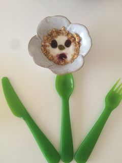 ヨーグルトアート フラワー-レシピのメイン写真