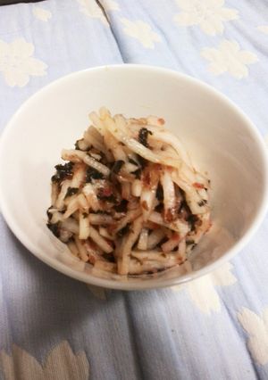 梅と大根のさっぱり和え-レシピのメイン写真