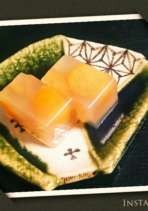 金柑＆蜂蜜の寒天よせ-レシピのメイン写真