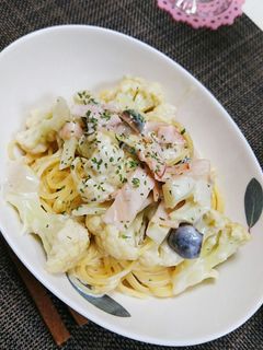 やさしい☆カリフラワーのクリームパスタ-レシピのメイン写真
