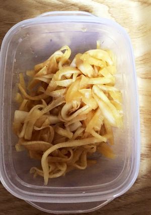 大根むいた皮も捨てずに！簡単つけもの-レシピのメイン写真