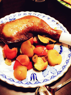 簡単!照り焼きローストチキン-レシピのメイン写真