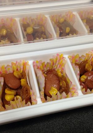 ウインナー炒め冷凍ok弁当作り置きおかず-レシピのメイン写真
