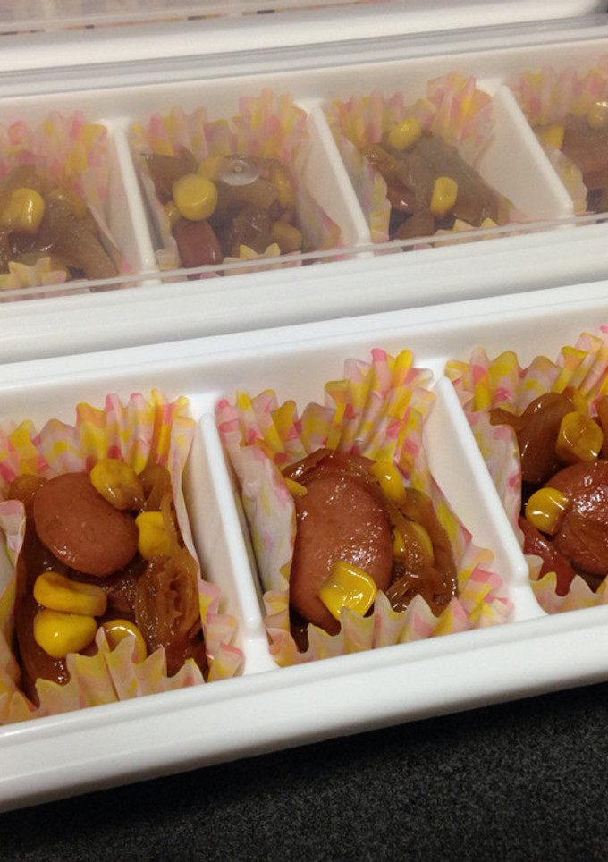 ウインナー炒め冷凍ok弁当作り置きおかず-レシピのメイン写真