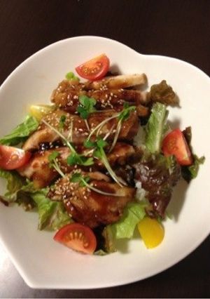 カフェ風☆鶏の照り焼き丼-レシピのメイン写真