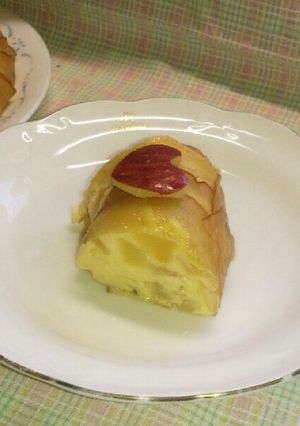 リンゴとカスタードのみのケーキ-レシピのメイン写真