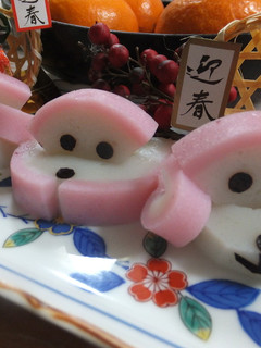 おせち♥かまぼこ簡単おサル三猿-レシピのメイン写真