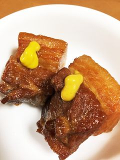 めんつゆで作る豚の角煮-レシピのメイン写真