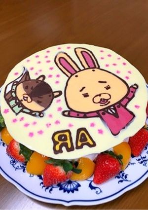 紙兎ロペケーキ❤️-レシピのメイン写真