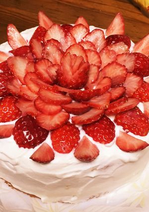 定番の！苺のショートケーキ-レシピのメイン写真