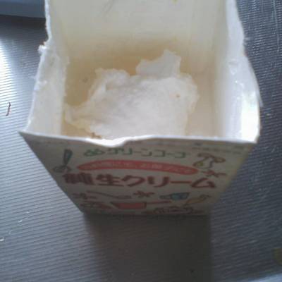 生 クリーム 泡立て パック の まま