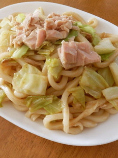 コク倍増!シーチキン焼きうどん-レシピのメイン写真