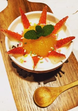 太陽ヨーグルトパフェ-レシピのメイン写真