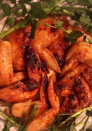 鶏手羽のハニー味噌焼き-レシピのメイン写真