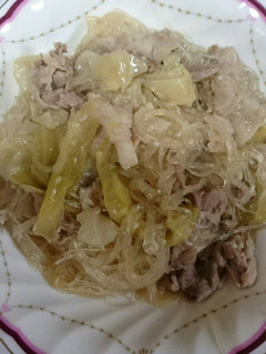 簡単な豚肉とキャベツ煮込み-レシピのメイン写真