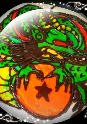 ドラゴンボールシェンロンケーキ-レシピのメイン写真