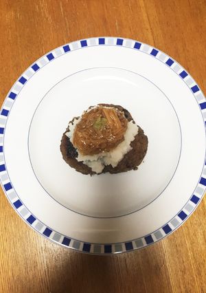 母親レシピ!大根となめ茸のハンバーグ-レシピのメイン写真