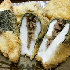 A picture of 白はんぺんのミンチフライ.
