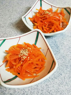 あと一品に☆簡単☆人参のきんぴら-レシピのメイン写真