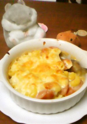 ウインナーの入ったマカロニグラタン-レシピのメイン写真