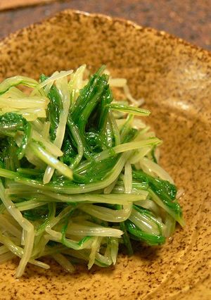 水菜のナムル-レシピのメイン写真