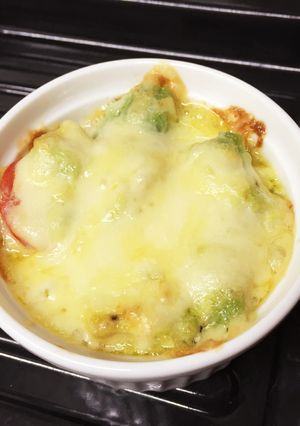 アボカドとプチトマトオーブン焼き-レシピのメイン写真