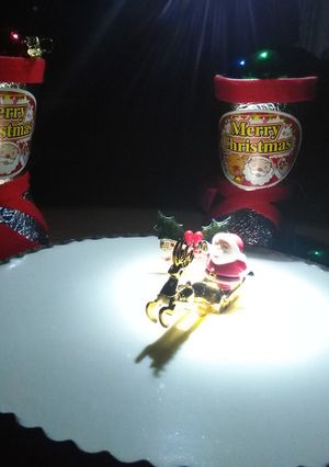 Xmas レアチーズケーキ-レシピのメイン写真