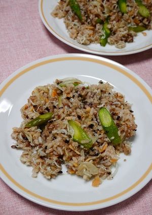 簡単！スモークサーモンしらす炒飯-レシピのメイン写真
