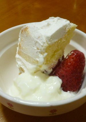 ケーキにヨーグルト-レシピのメイン写真