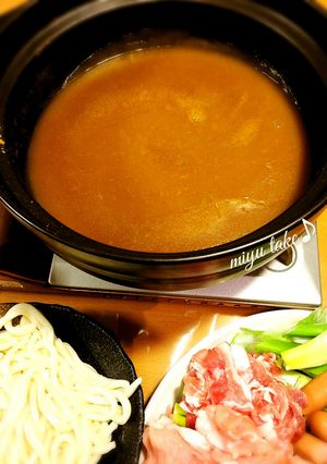 カレー鍋（カレーうどん風）-レシピのメイン写真