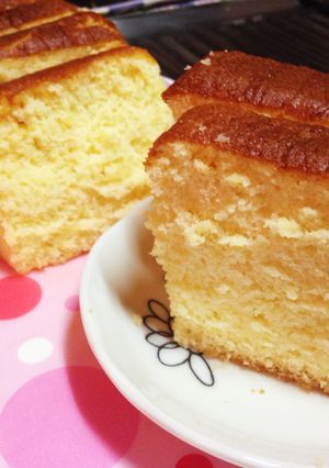 パウンド型でカステラ♪-レシピのメイン写真