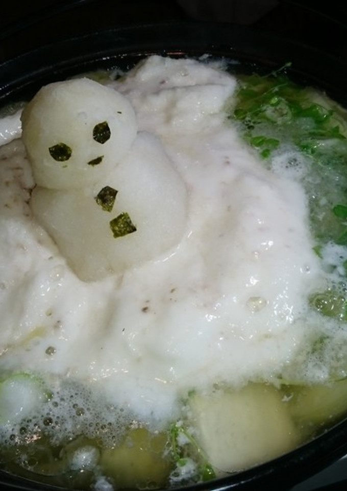 山芋(とろろ)と大根おろし和風鍋-レシピのメイン写真