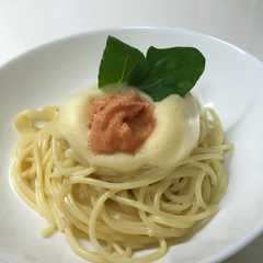 ふわふわクリーム明太子パスタ-レシピのメイン写真