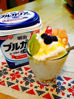 フルーツ雪山パフェ-レシピのメイン写真
