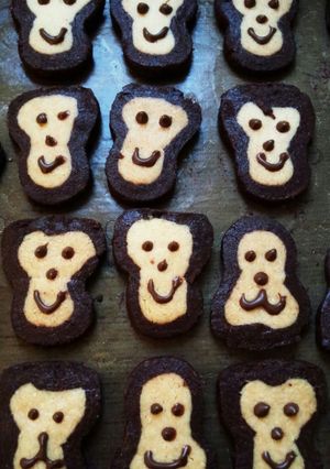 お猿クッキー-レシピのメイン写真