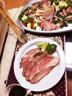 三枚肉でローストビーフ(*^^*)-レシピのメイン写真
