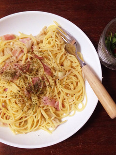 【残り物】アヒージョで即席パスタ-レシピのメイン写真