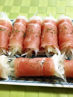 シンプルだけど美味しい!生ハムオニオン-レシピのメイン写真