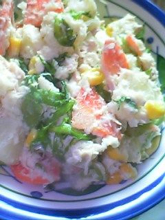 ツナとレタスの✰鮮やか✰ポテトサラダ-レシピのメイン写真