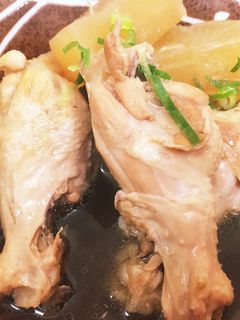 やみつき!手羽元と大根のとろとろ煮-レシピのメイン写真