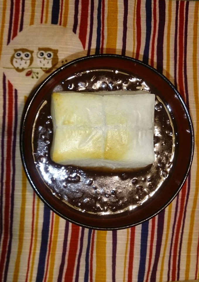 ゆで小豆で簡単おしるこ！隠し味-レシピのメイン写真