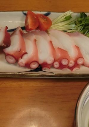 ゆで鮹の柚胡椒カルパッチョ-レシピのメイン写真