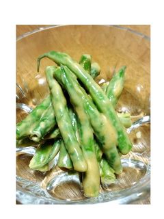 いんげんのピーナッツペースト和え-レシピのメイン写真